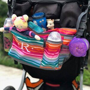 Thirty-One Cargo Clip On Thermal in Lollipop Stripe